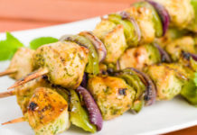 Spiedini di Pollo allo Zafferano