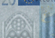 La filigrana delle banconote in Euro