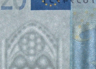 La filigrana delle banconote in Euro