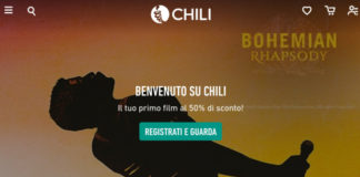 Chili.com, Cinema e serie TV sempre con te Chili.com