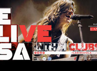 L’anima vola live in the clubs: il tour di Elisa 1535 0 elisa