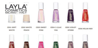 Gli smalti effetto ceramica di Layla Cosmetics 1716 0 smaltilaylacosmetics
