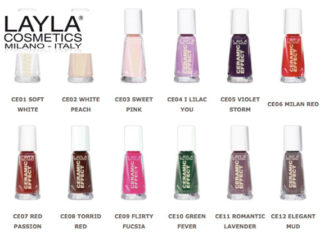 Gli smalti effetto ceramica di Layla Cosmetics 1716 0 smaltilaylacosmetics