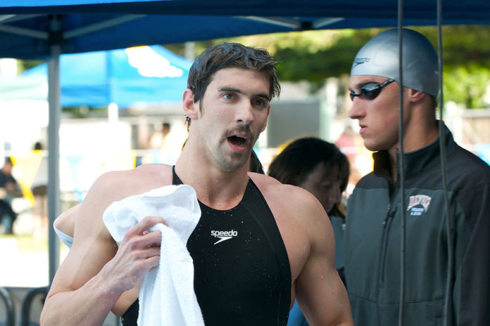 555 0 In piscina   Ritratti  Phelps