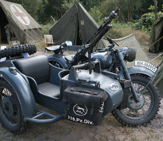 BMW R75 929 0 MODELLISMO Veicoli Sidecar. La BMW R75
